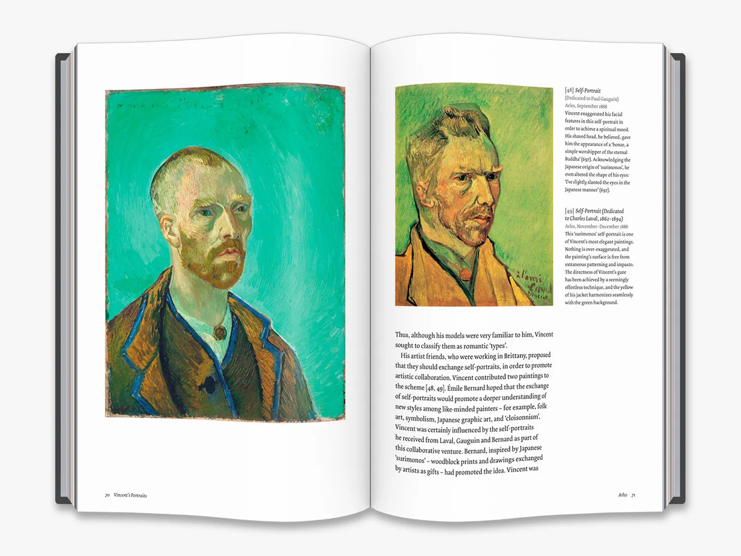 Thames & Hudson Vincent's Portraits bog – Van Gogh