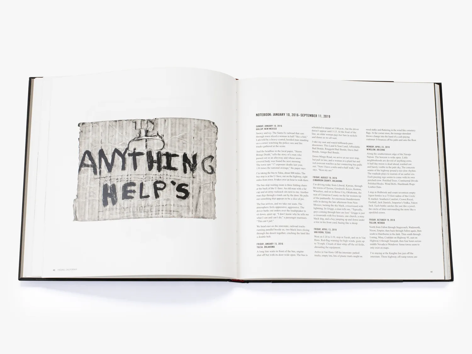 Thames & Hudson American Geography bog fotografi