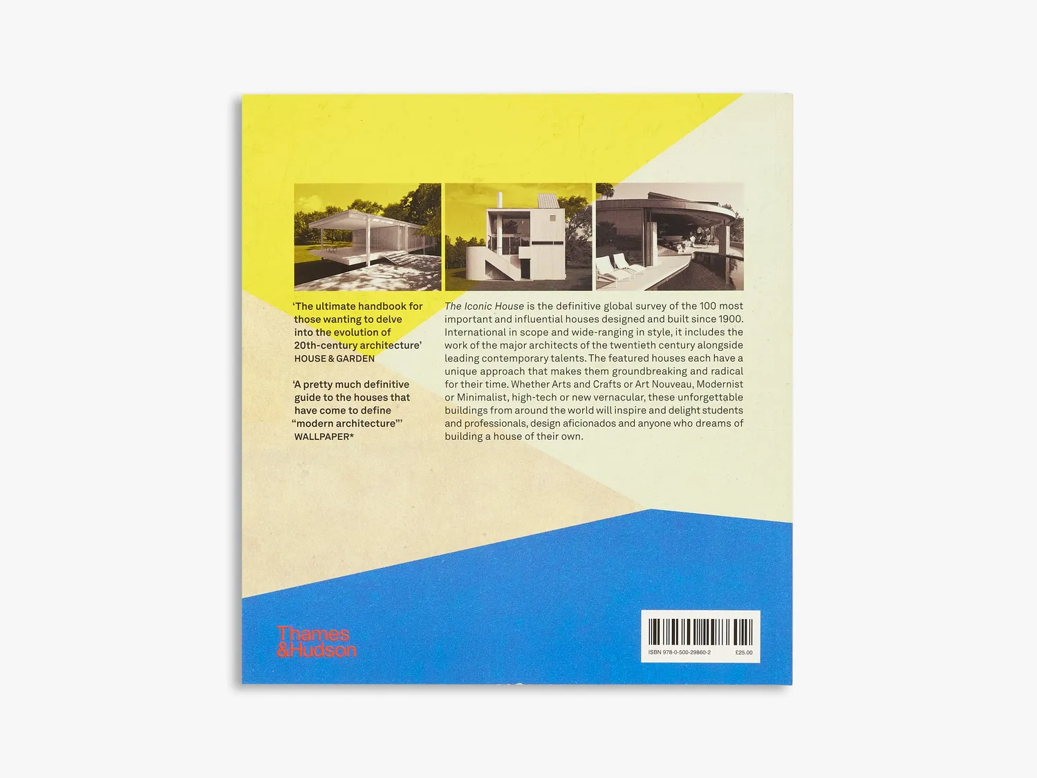 Thames & Hudson The Iconic House arkitekturbog 100 huse