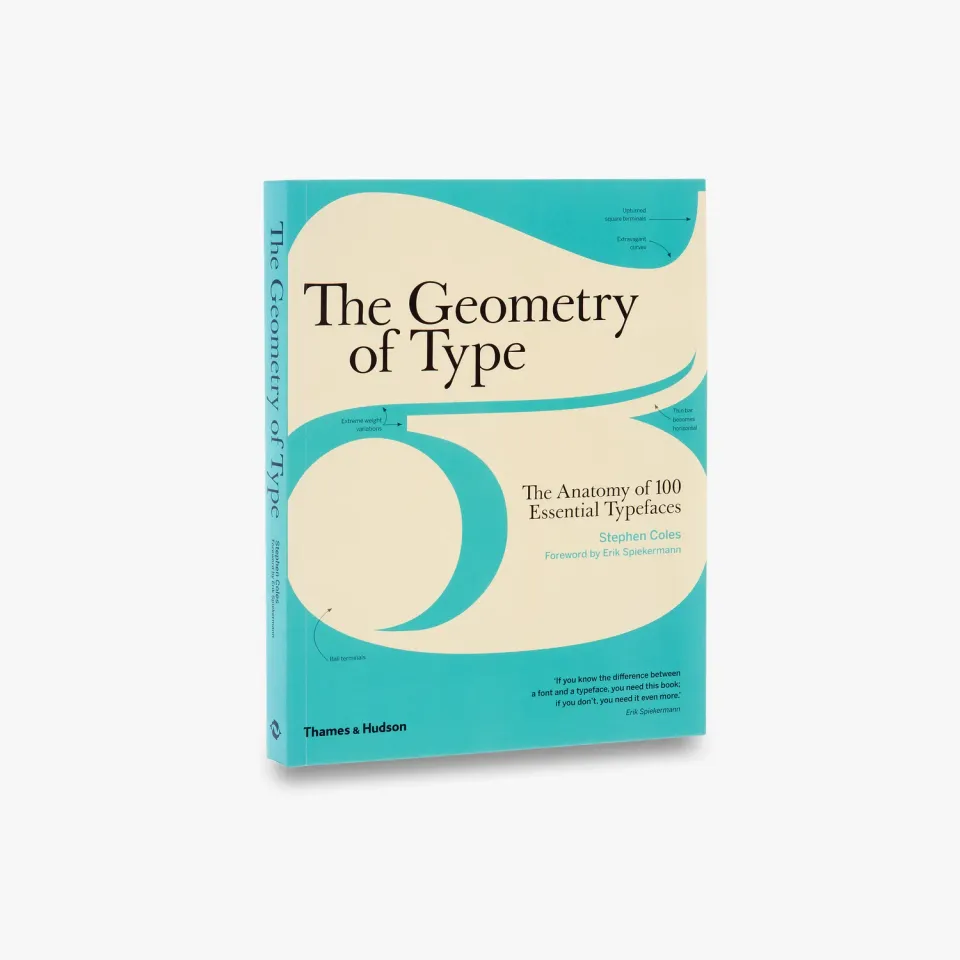Thames & Hudson The Geometry of Type bog om typografi