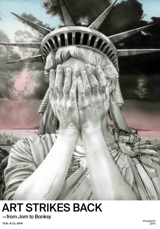 Museum Jorn Gee Vaucher Oh America udstillingsplakat 70x100 cm