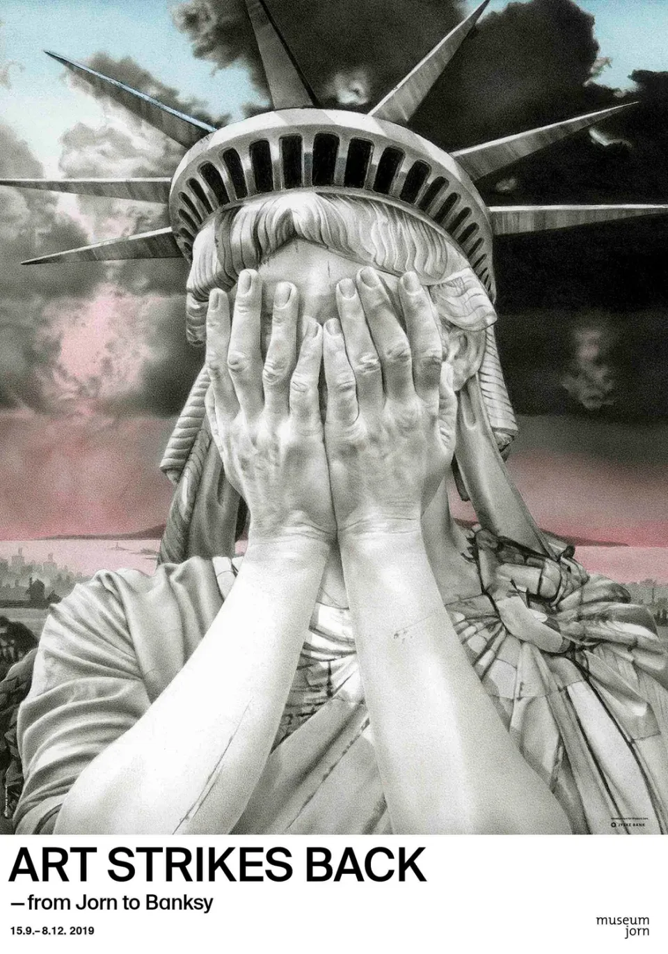 Museum Jorn Gee Vaucher Oh America udstillingsplakat 70x100 cm