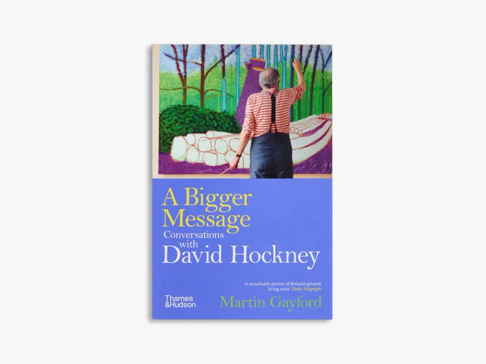 Thames & Hudson A Bigger Message kunstbog Hockney