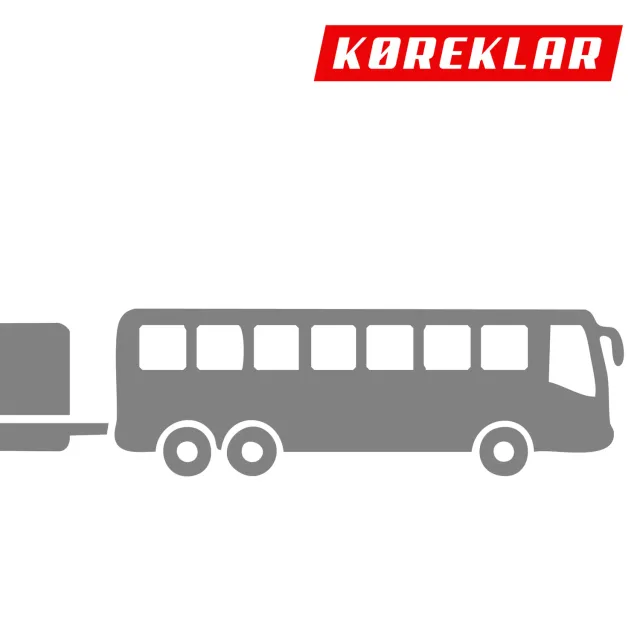 Køreklar DE Bus med påhængsvogn online undervisning 120 dage
