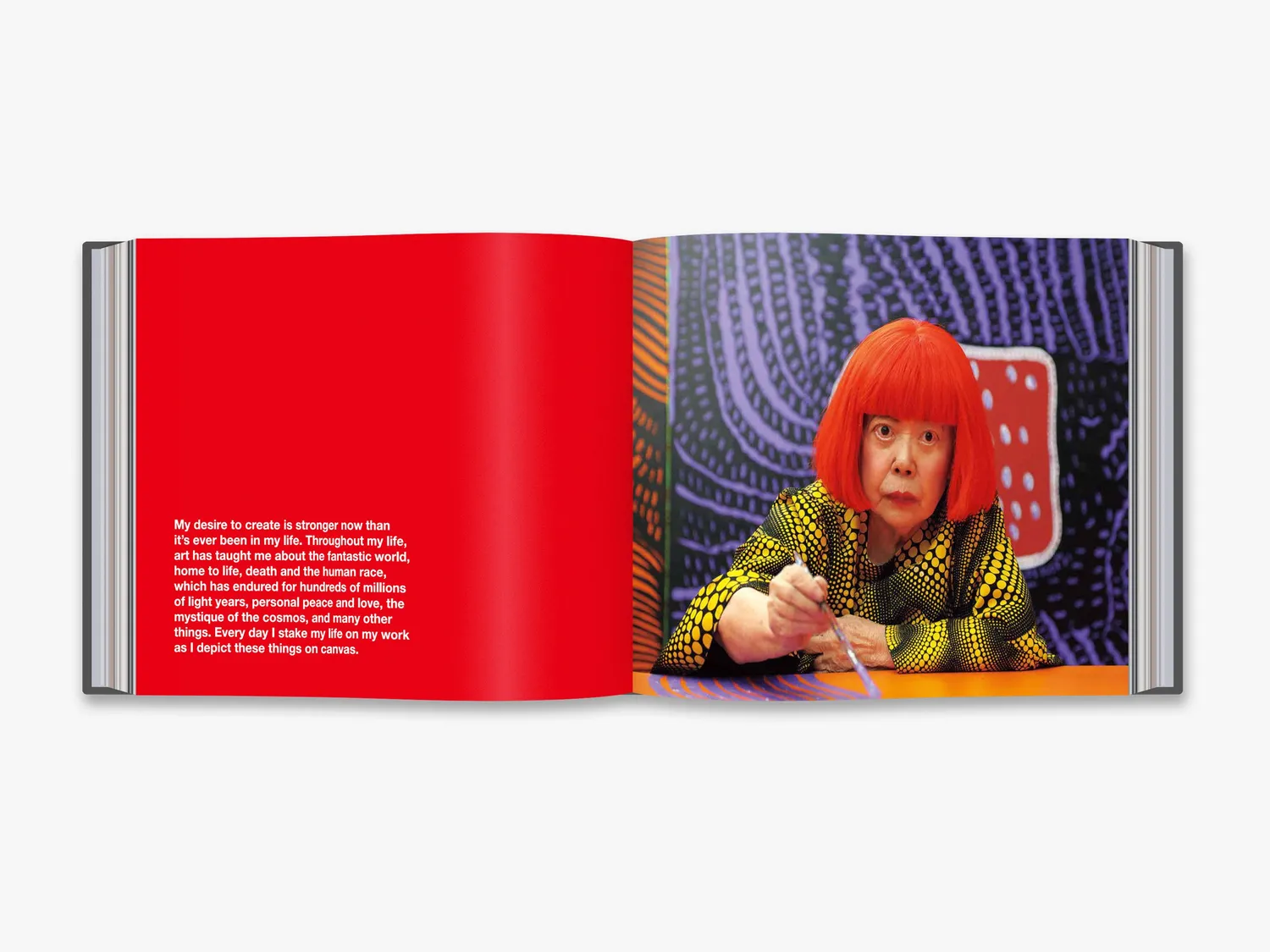 Thames & Hudson Yayoi Kusama monografi bog prikker