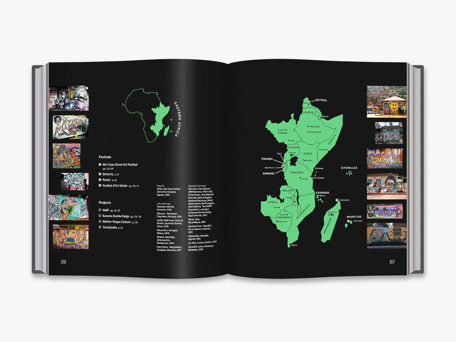 Thames & Hudson Street Art Africa bog om gadekunst