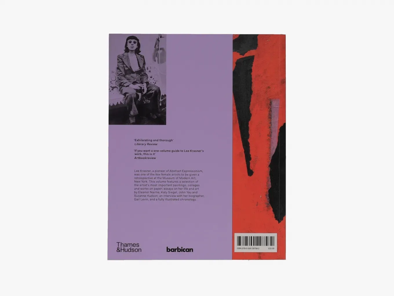Thames & Hudson Lee Krasner bog monografi