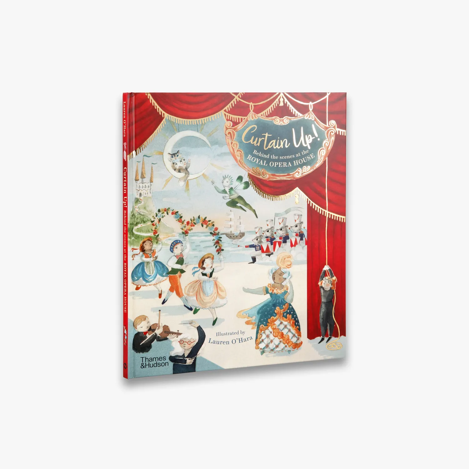 Thames & Hudson Curtain Up! børnebog opera og ballet