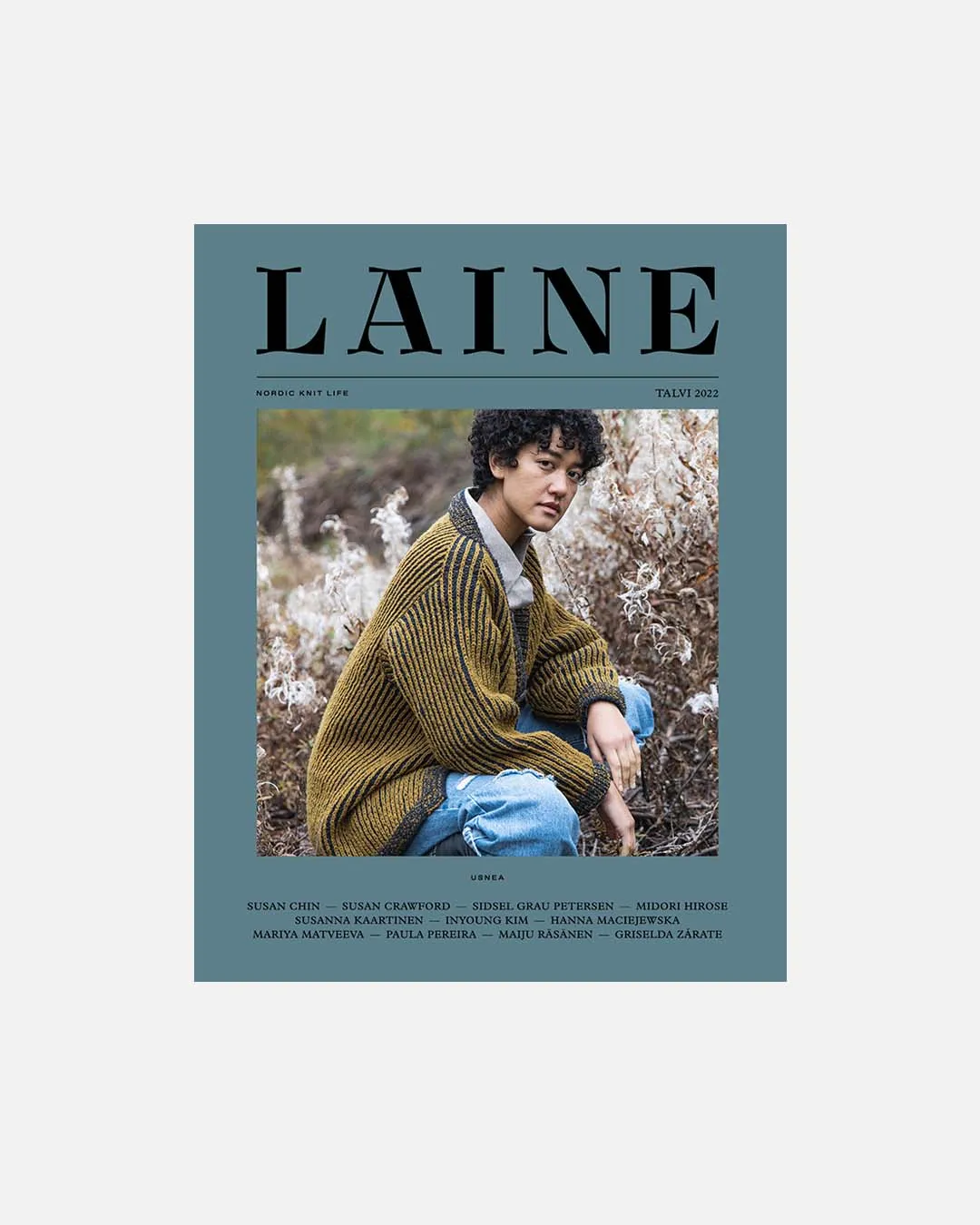 Tukubook Nordic Knits Laine 13 strikkemagasin Usnea vinter
