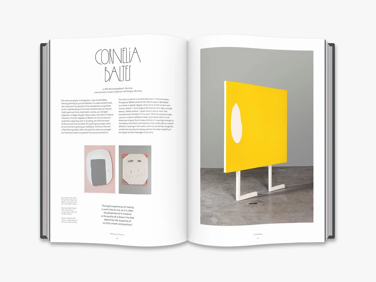 Thames & Hudson 100 Painters of Tomorrow bog maleri