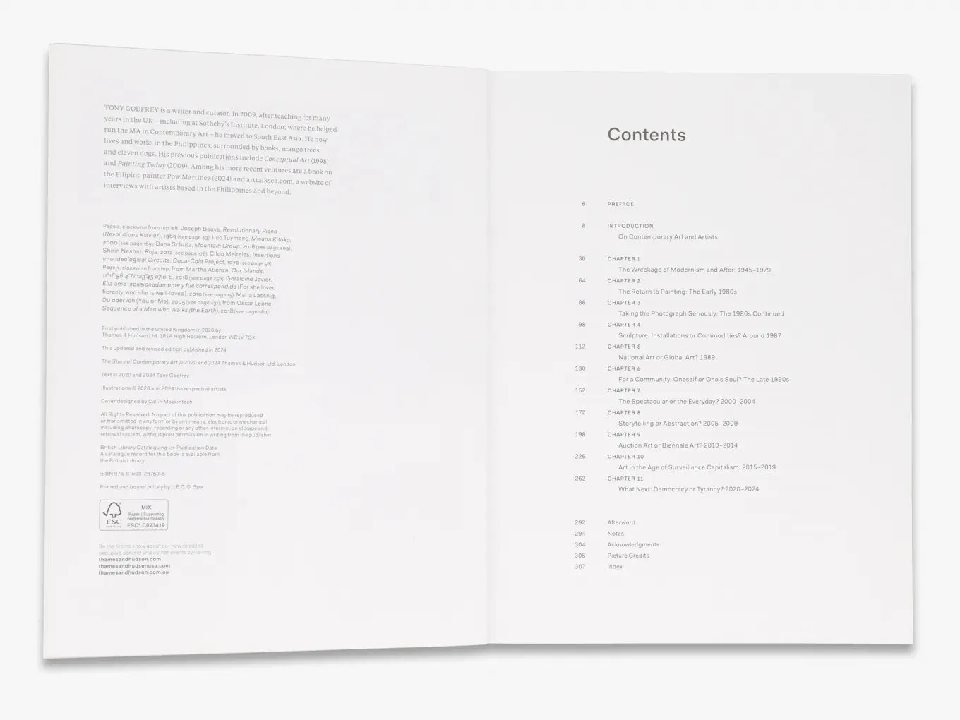 Thames & Hudson The Story of Contemporary Art kunstbog Godfrey