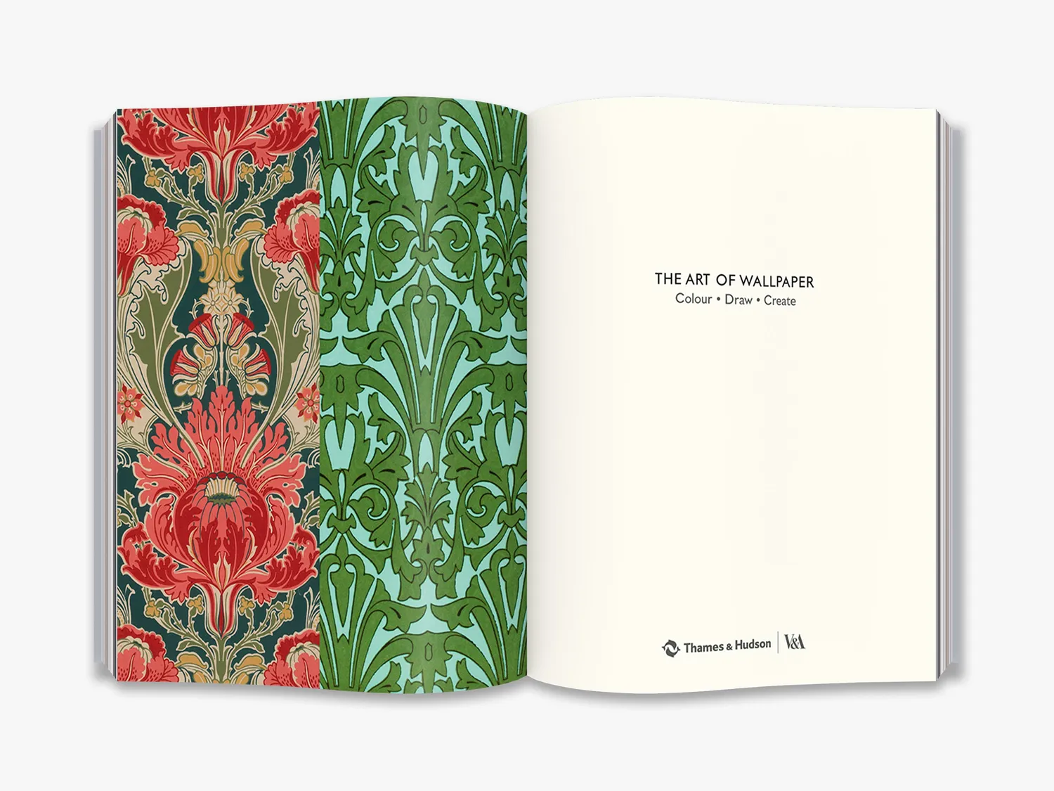 Thames & Hudson The Art of Wallpaper V&A bog illustreret