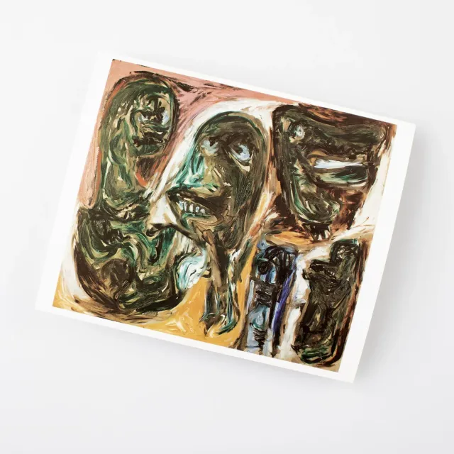 Museum Jorn Asger Jorn De fortvivlede postkort 1952