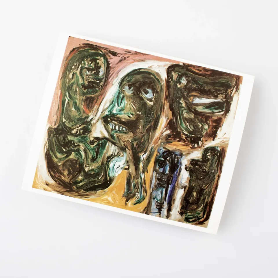 Museum Jorn Asger Jorn De fortvivlede postkort 1952