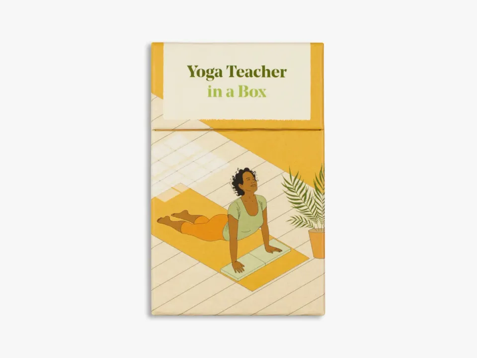 Thames & Hudson Yoga Teacher in a Box yogasæt 60 kort