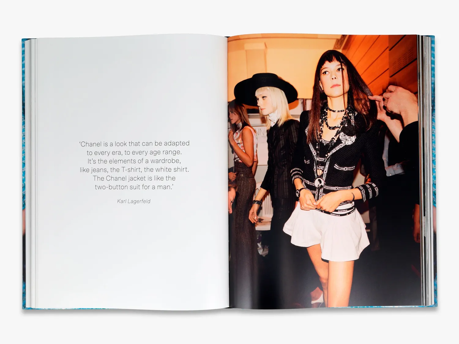 Thames & Hudson Karl Lagerfeld Unseen bog Chanel-årene illustreret