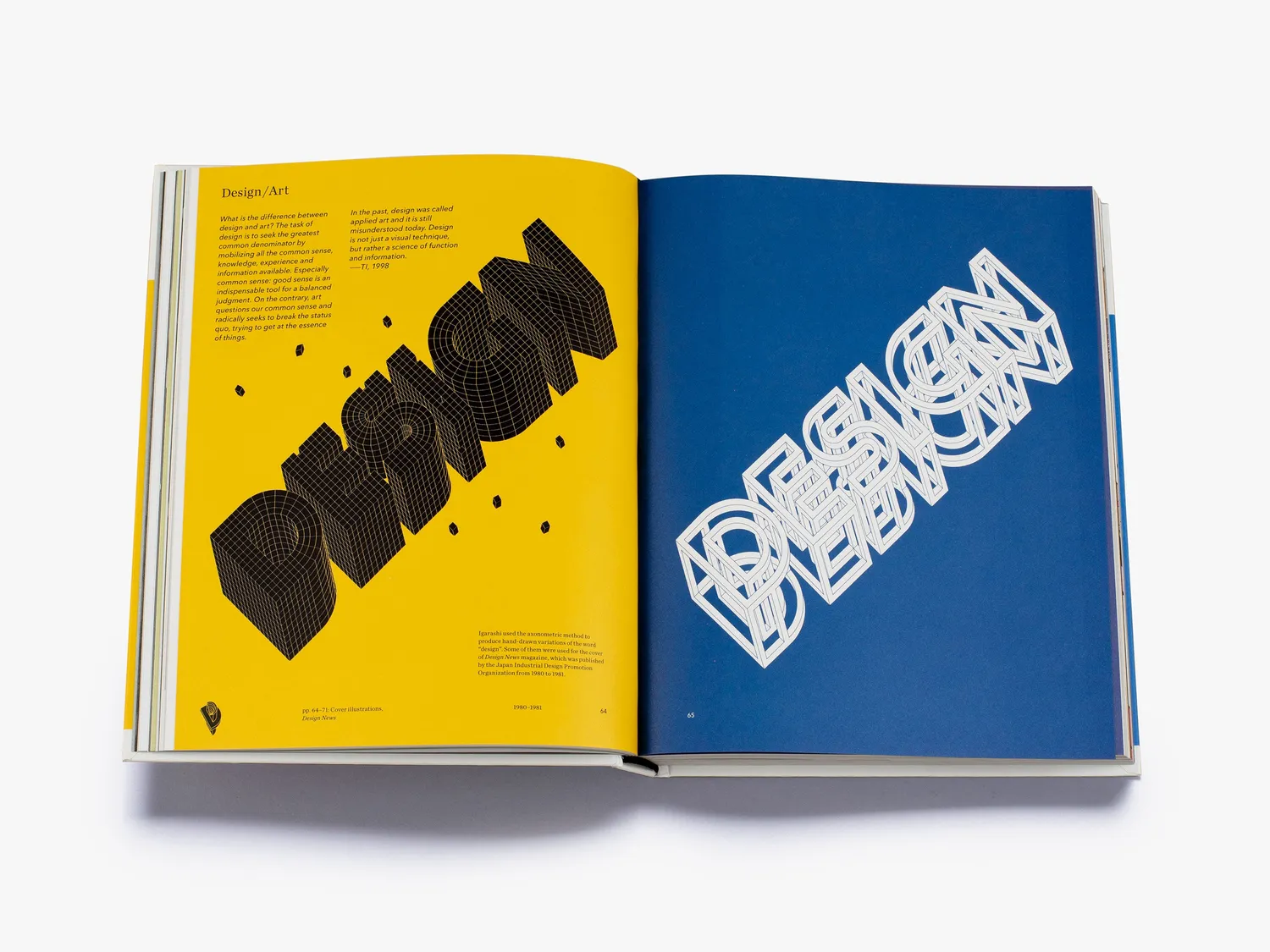 Thames & Hudson Takenobu Igarashi A to Z bog 3D typografi