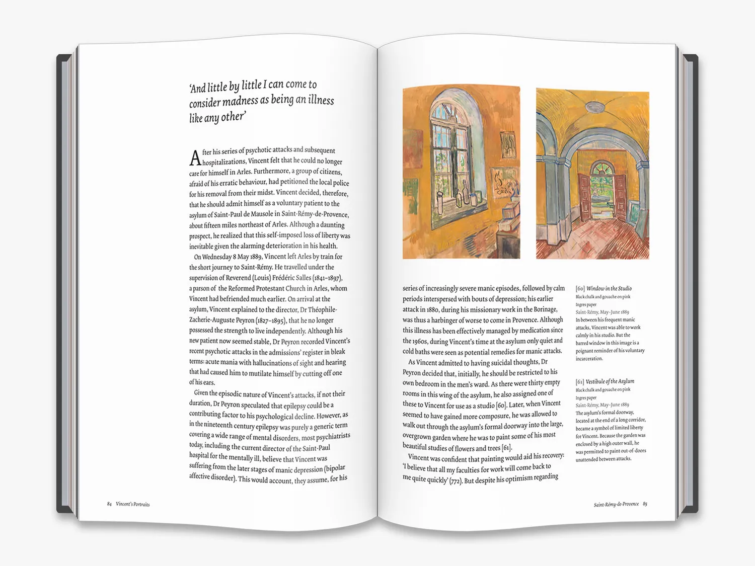 Thames & Hudson Vincent's Portraits bog – Van Gogh