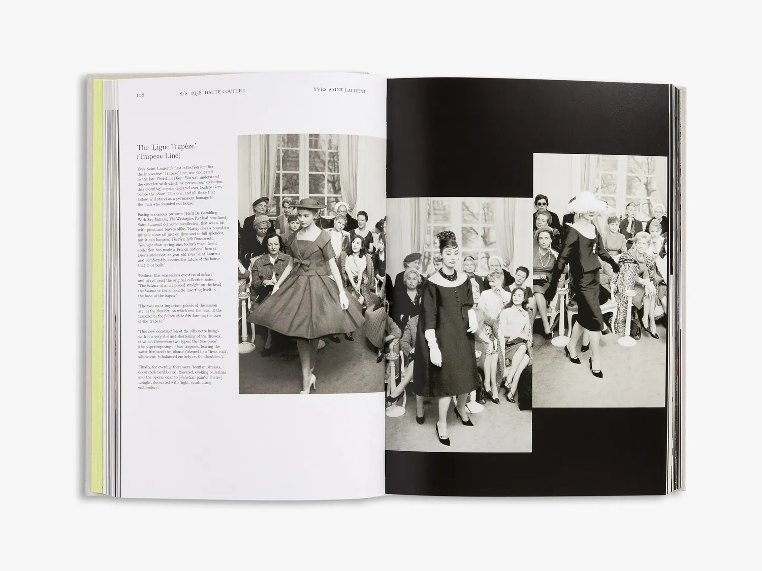 Thames & Hudson Dior Catwalk bog indbundet haute couture