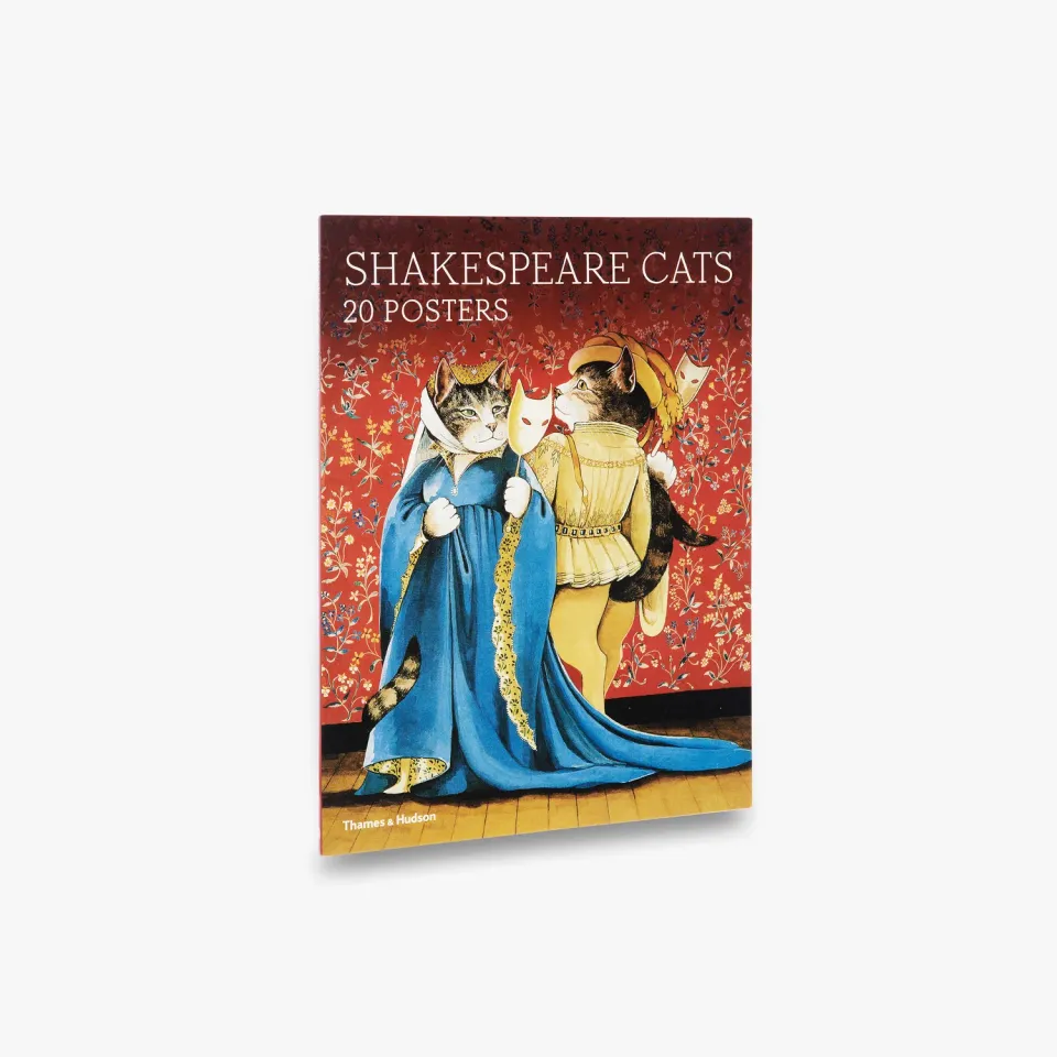 Thames & Hudson Shakespeare Cats plakatbog 20 plakater