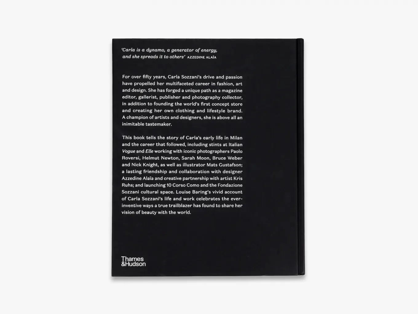 Thames & Hudson Carla Sozzani biografi modebog illustreret