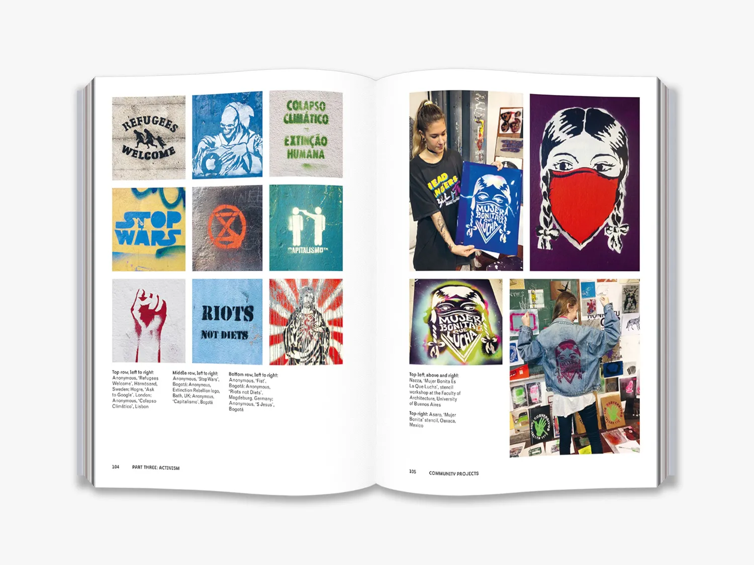 Thames & Hudson Stencil Graffiti Handbook bog street art