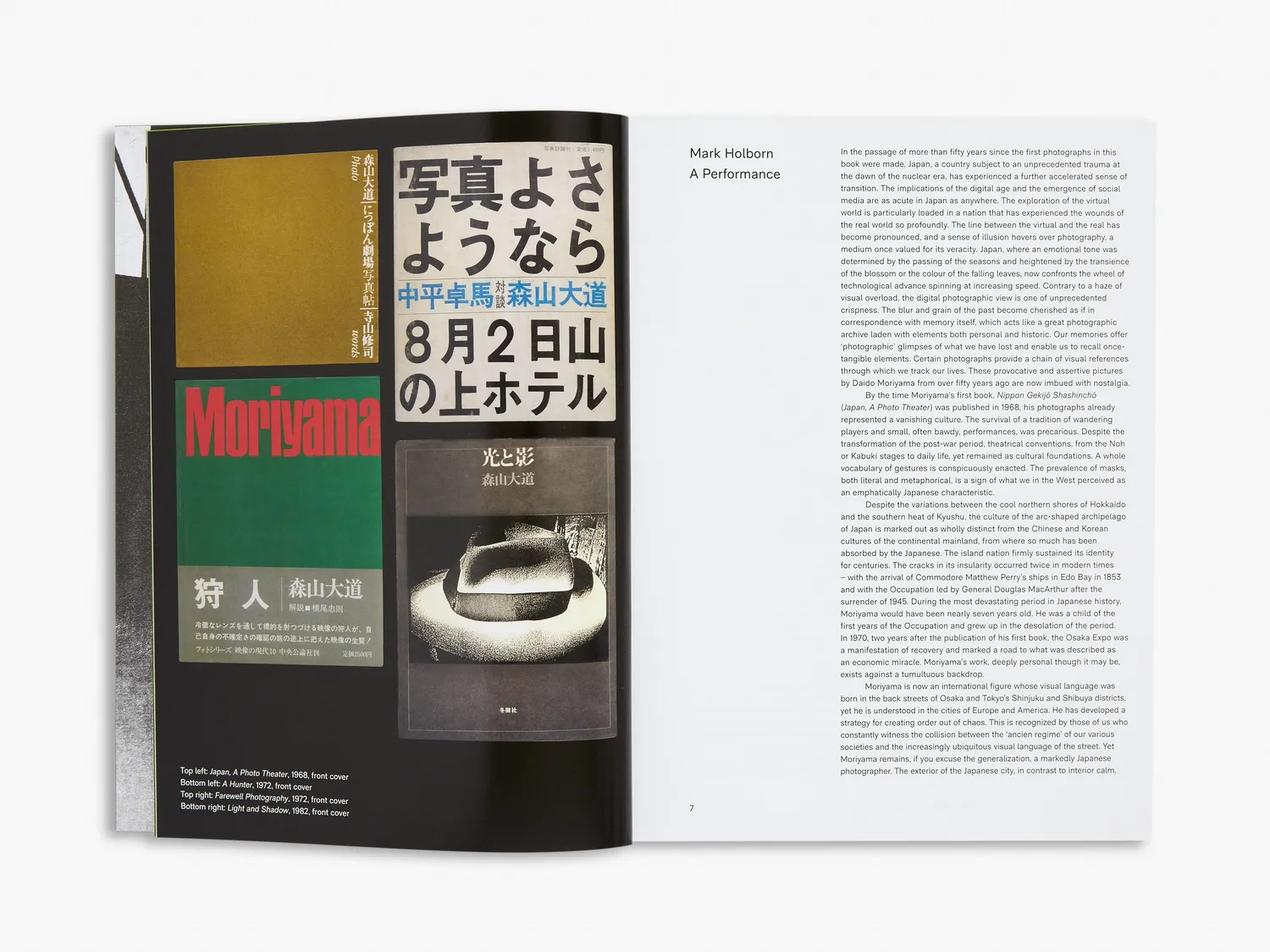 Thames & Hudson Moriyama Quartet fotobog – japansk fotografi
