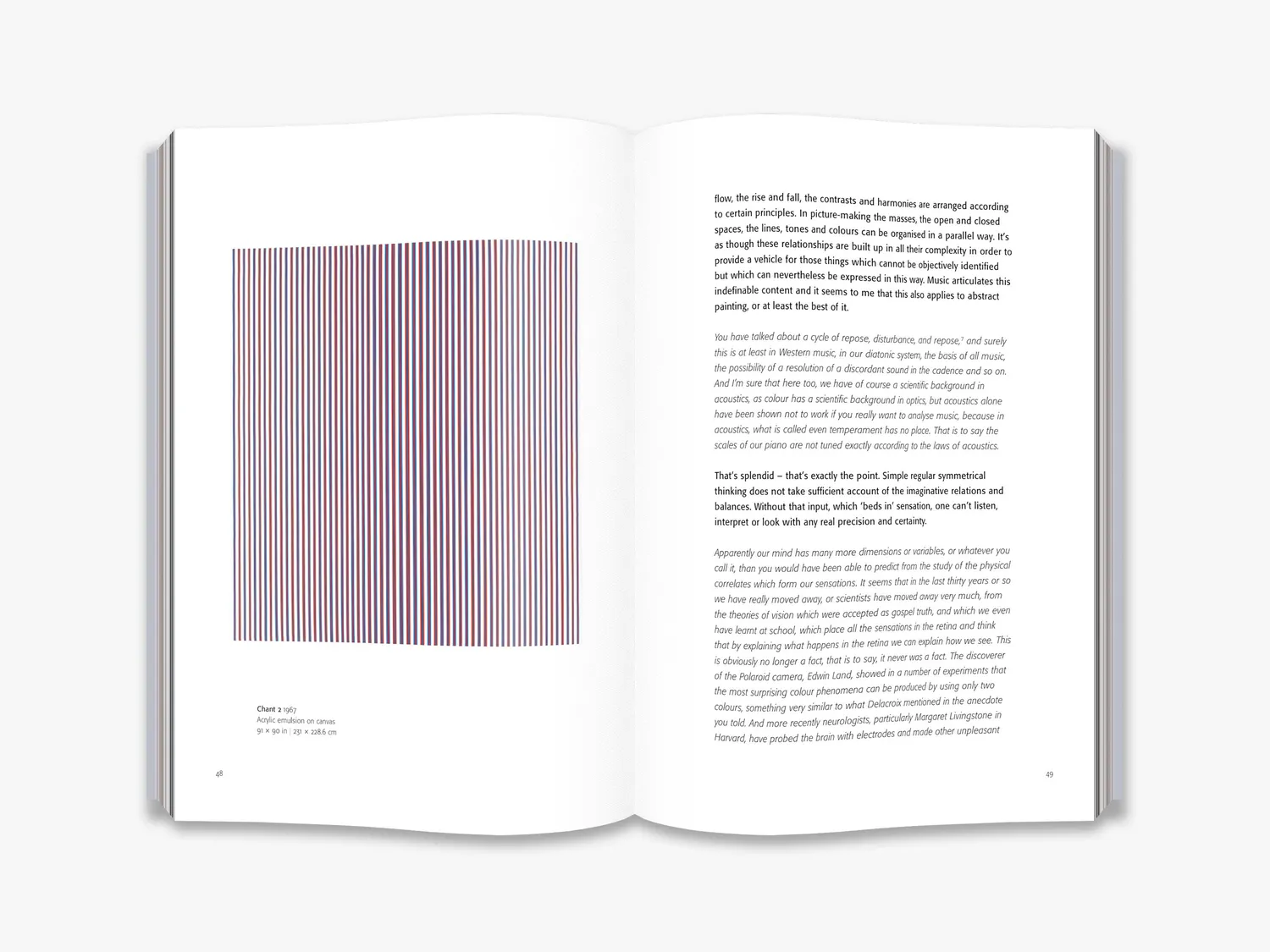 Thames & Hudson Bridget Riley Dialogues bog samtaler
