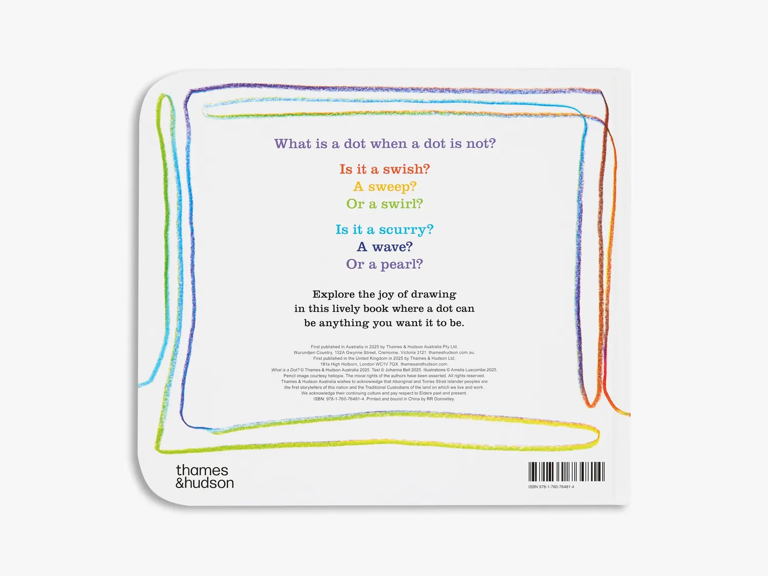 Thames & Hudson What is a Dot? billedbog 3 år