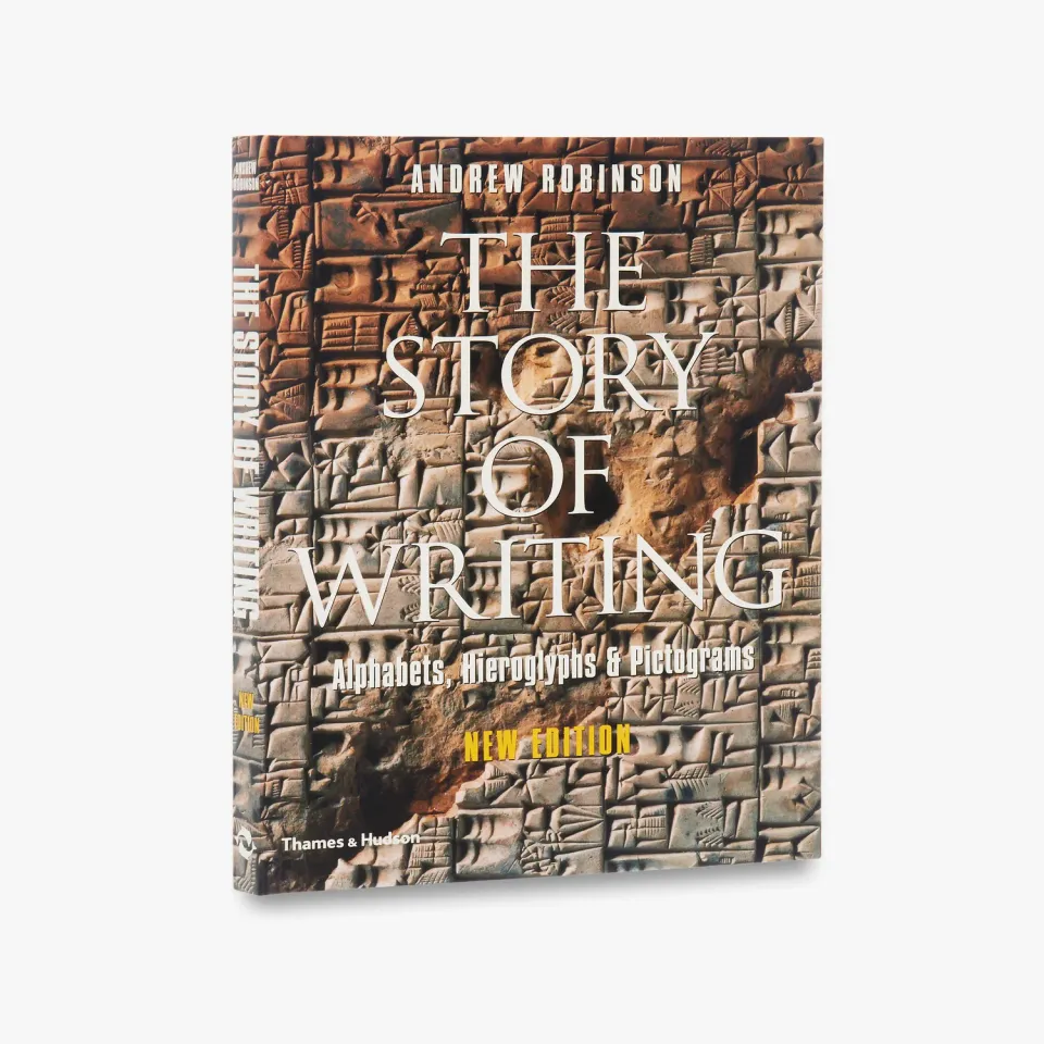 Thames & Hudson The Story of Writing fagbog illustreret