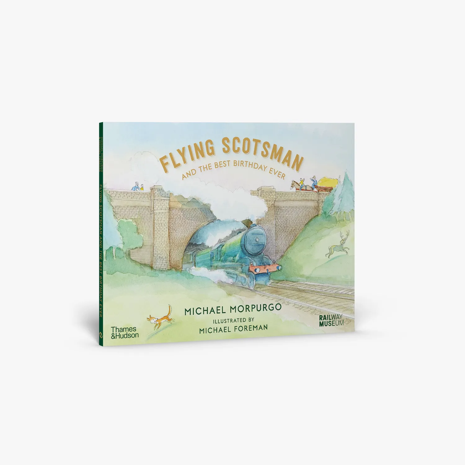 Thames & Hudson Flying Scotsman and the Best Birthday Ever børnebog