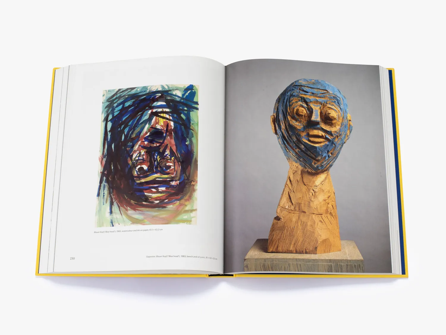 Thames & Hudson Georg Baselitz kunstbog monografi