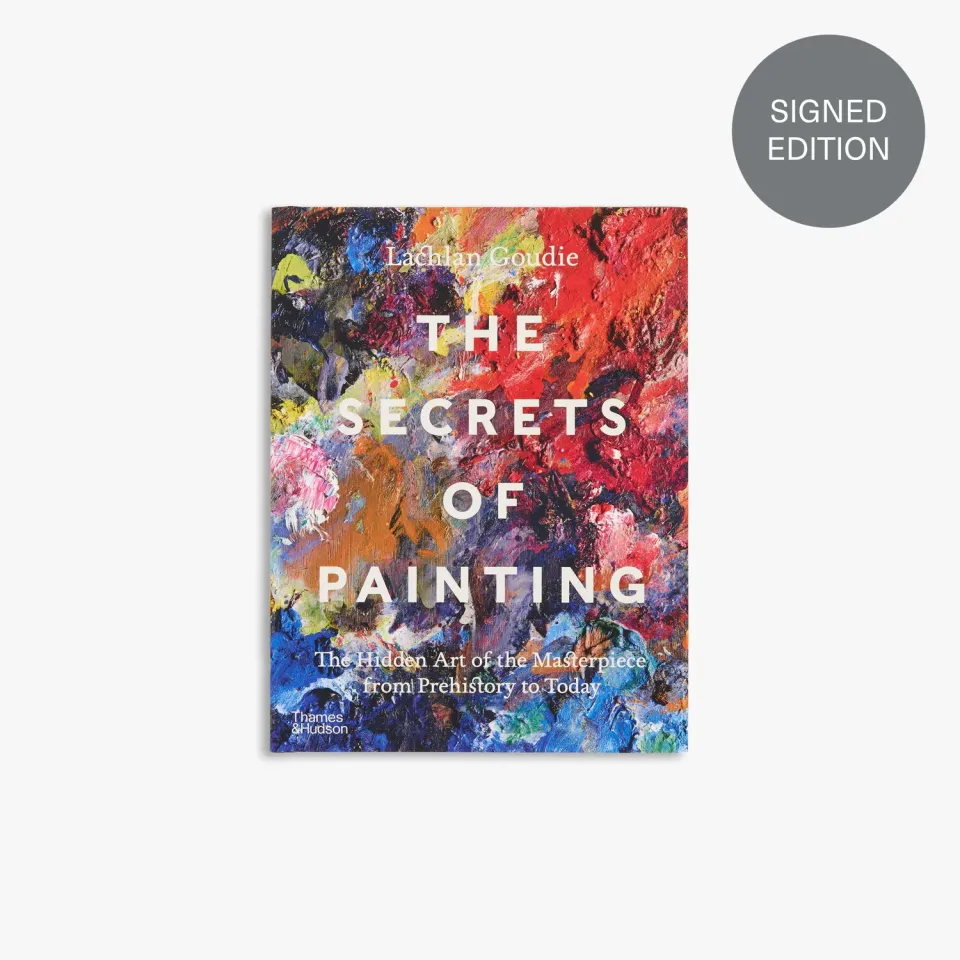 Thames & Hudson The Secrets of Painting signeret fagbog
