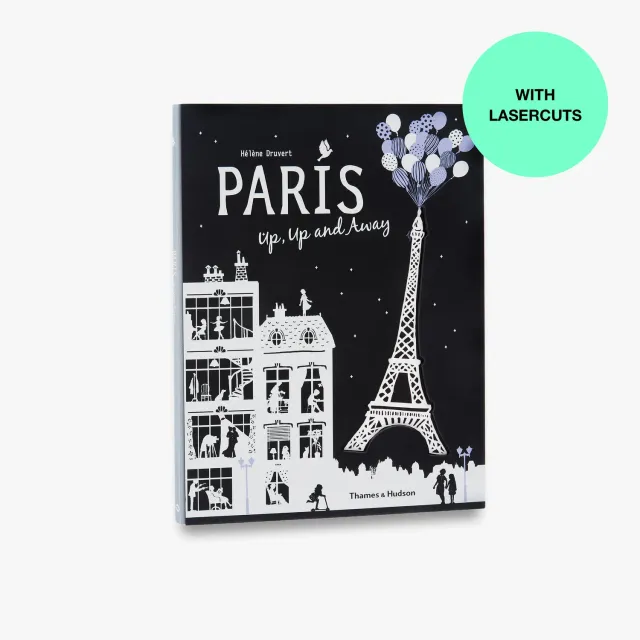 Thames & Hudson Paris Up, Up and Away billedbog med lasersnit