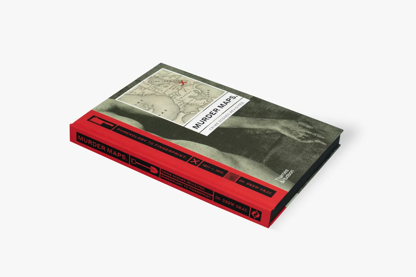 Thames & Hudson Murder Maps bog true crime 1800-tallet