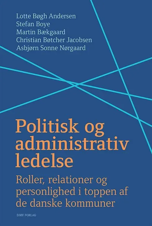 Nyt Juridisk Forlag Politisk og administrativ ledelse papirbog