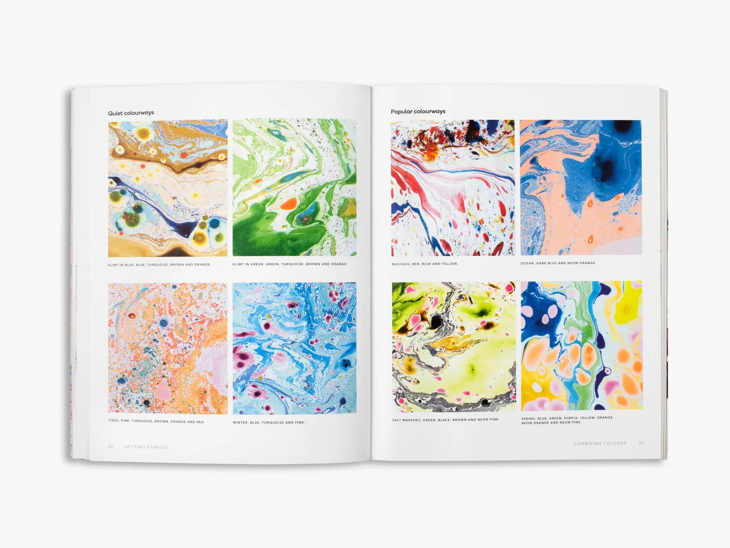 Thames & Hudson Paper Marbling bog marmorering