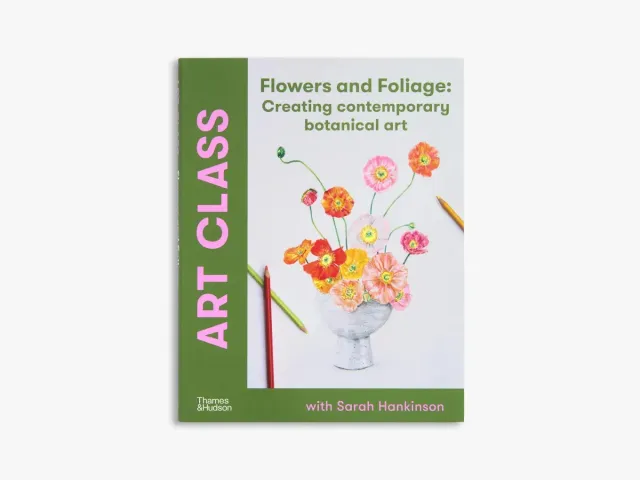 Thames & Hudson Art Class Flowers and Foliage bog begynder