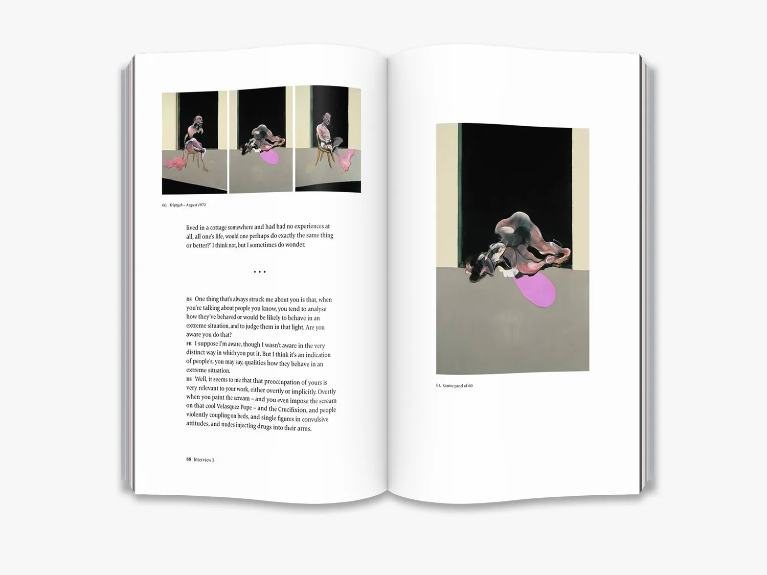 Thames & Hudson Interviews with Francis Bacon bog
