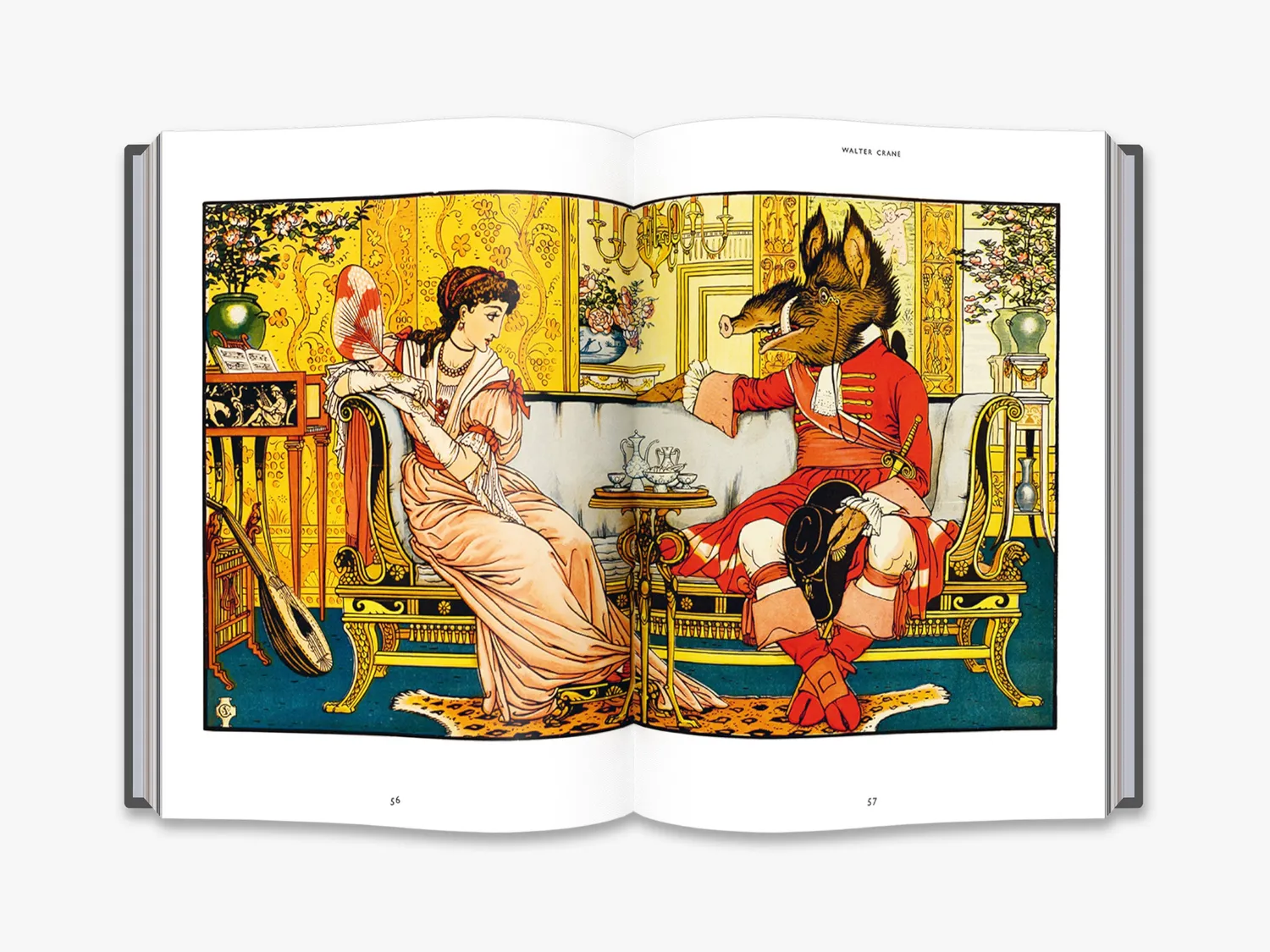 Thames & Hudson The Illustrators Walter Crane bog illustreret