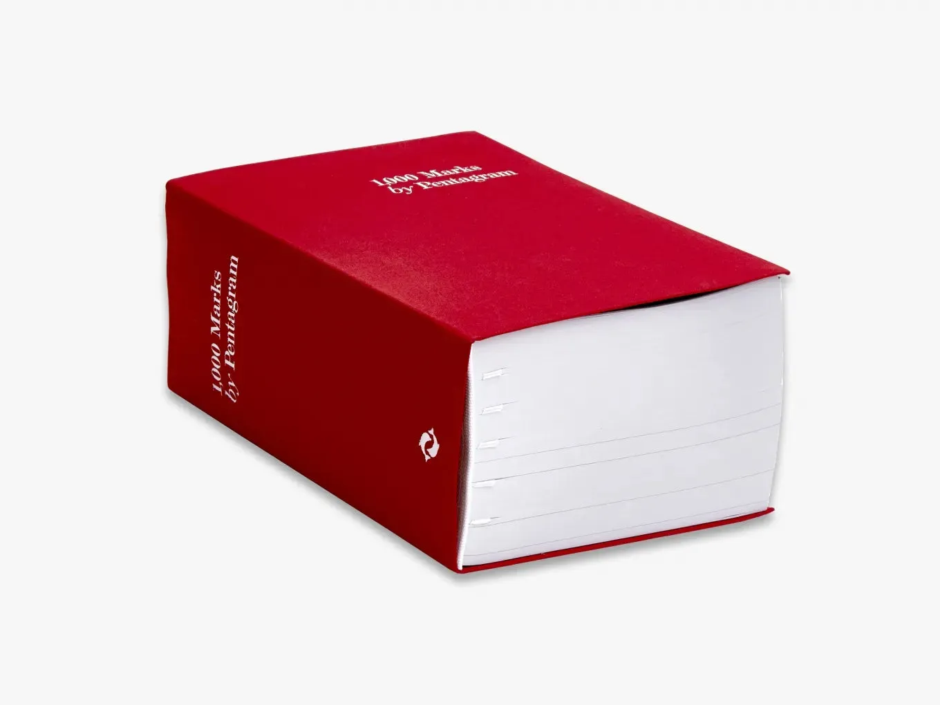 Thames & Hudson Pentagram 1,000 Marks bog – logo og grafisk design