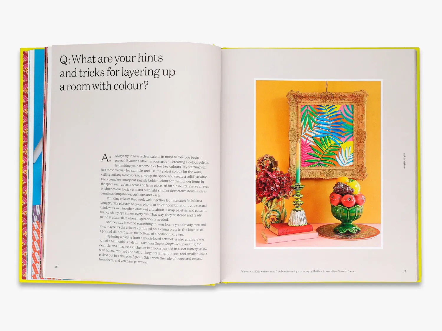 Thames & Hudson Living Bright signeret bog interiør