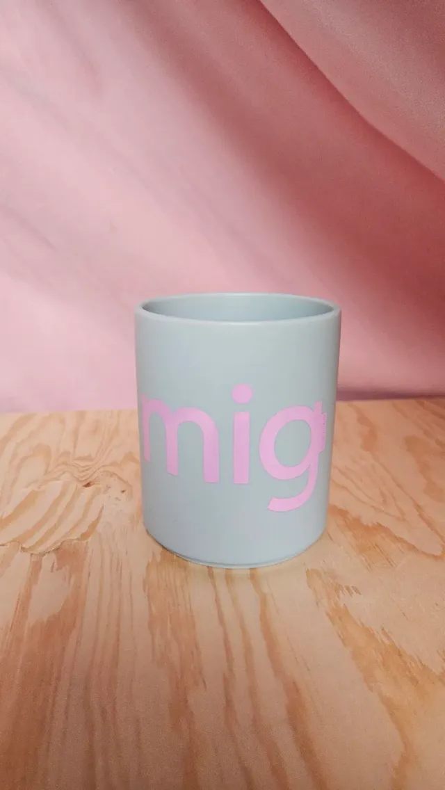 Julie Koch MIG kaffekop keramik blå
