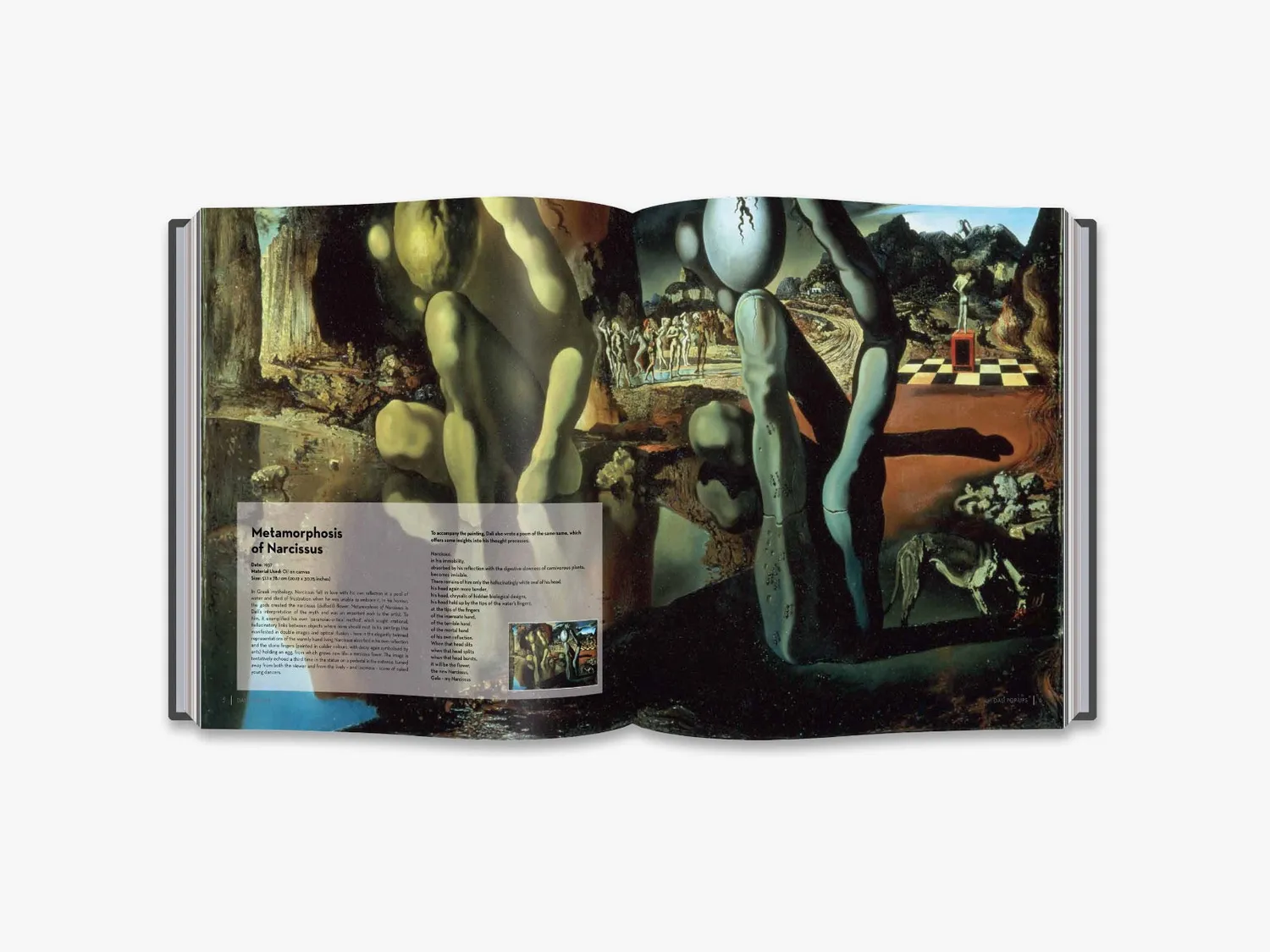 Thames & Hudson Dalí Pop-Ups gavebog 7 motiver