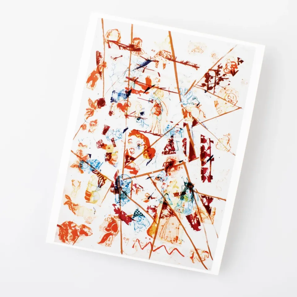 Museum Jorn Per Kirkeby postkort Rebeccas Herbarium 5