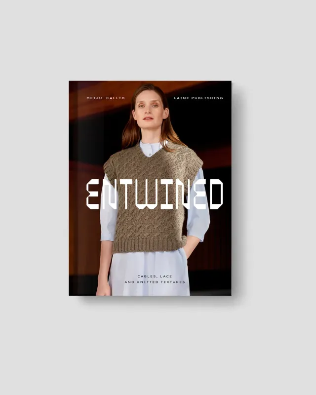 Tukubook Nordic Knits Entwined strikkebog hardcover engelsk snoninger