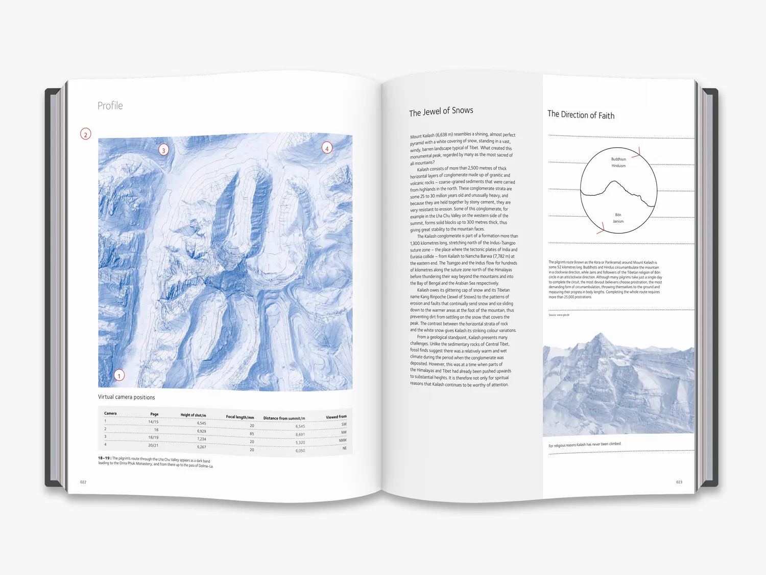 Thames & Hudson Unseen Extremes naturbog – bjergportrætter