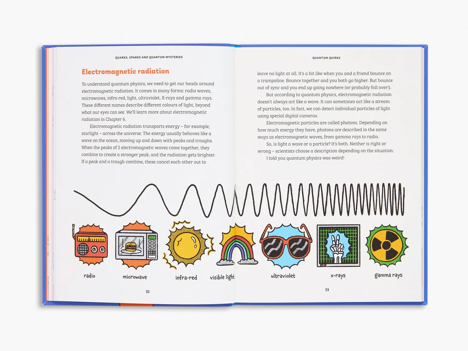 Thames & Hudson Quarks Sparks Quantum Mysteries børnebog