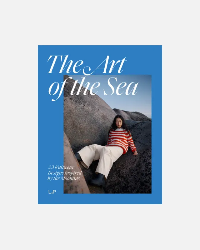 Laine The Art of the Sea strikkebog indbundet mumitrold