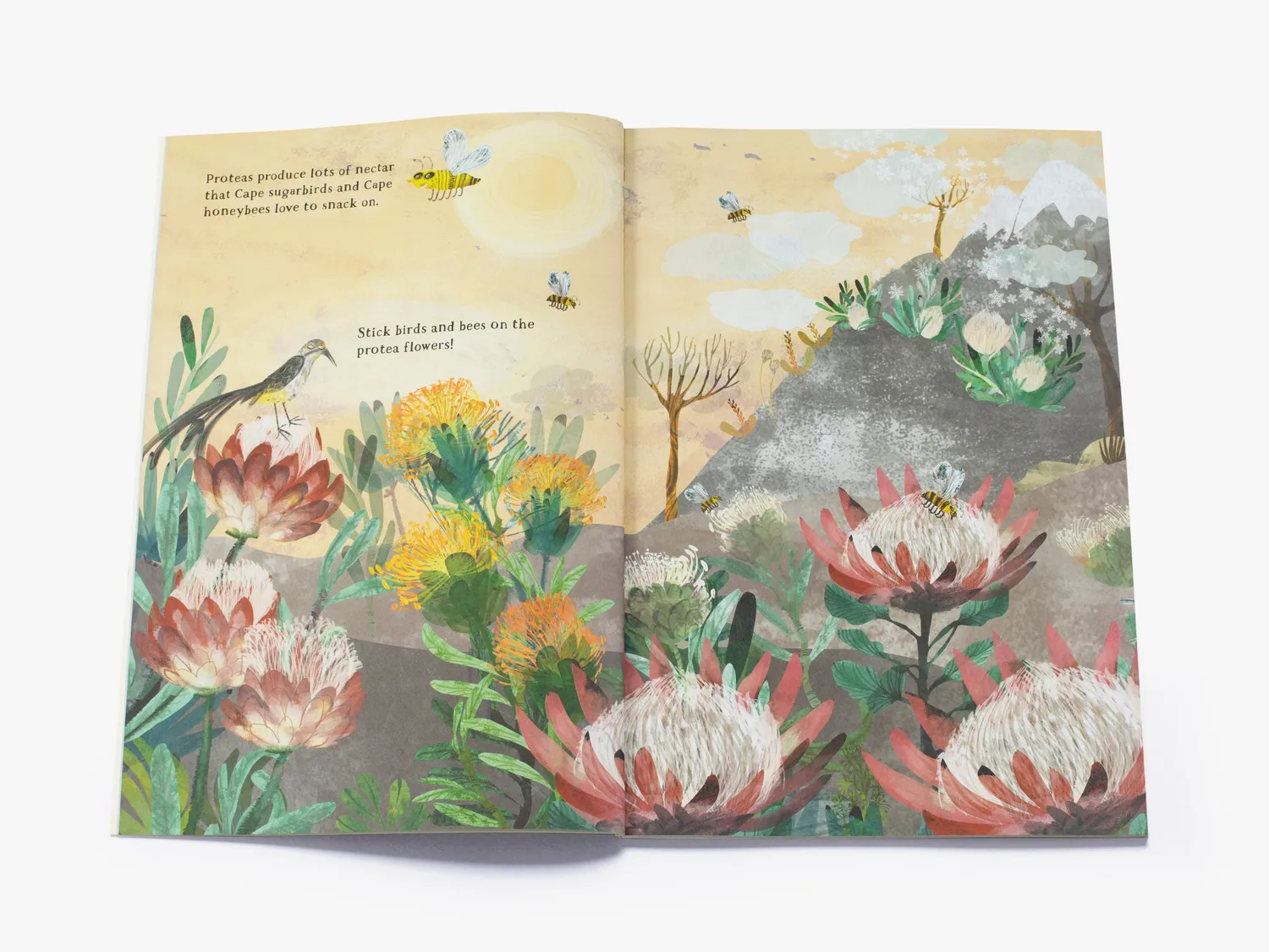 Thames & Hudson Big Sticker Book of Blooms klistermærkebog